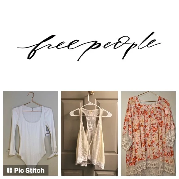 Free People Bundle of 3-SIZE SMALL - Picture 1 of 10